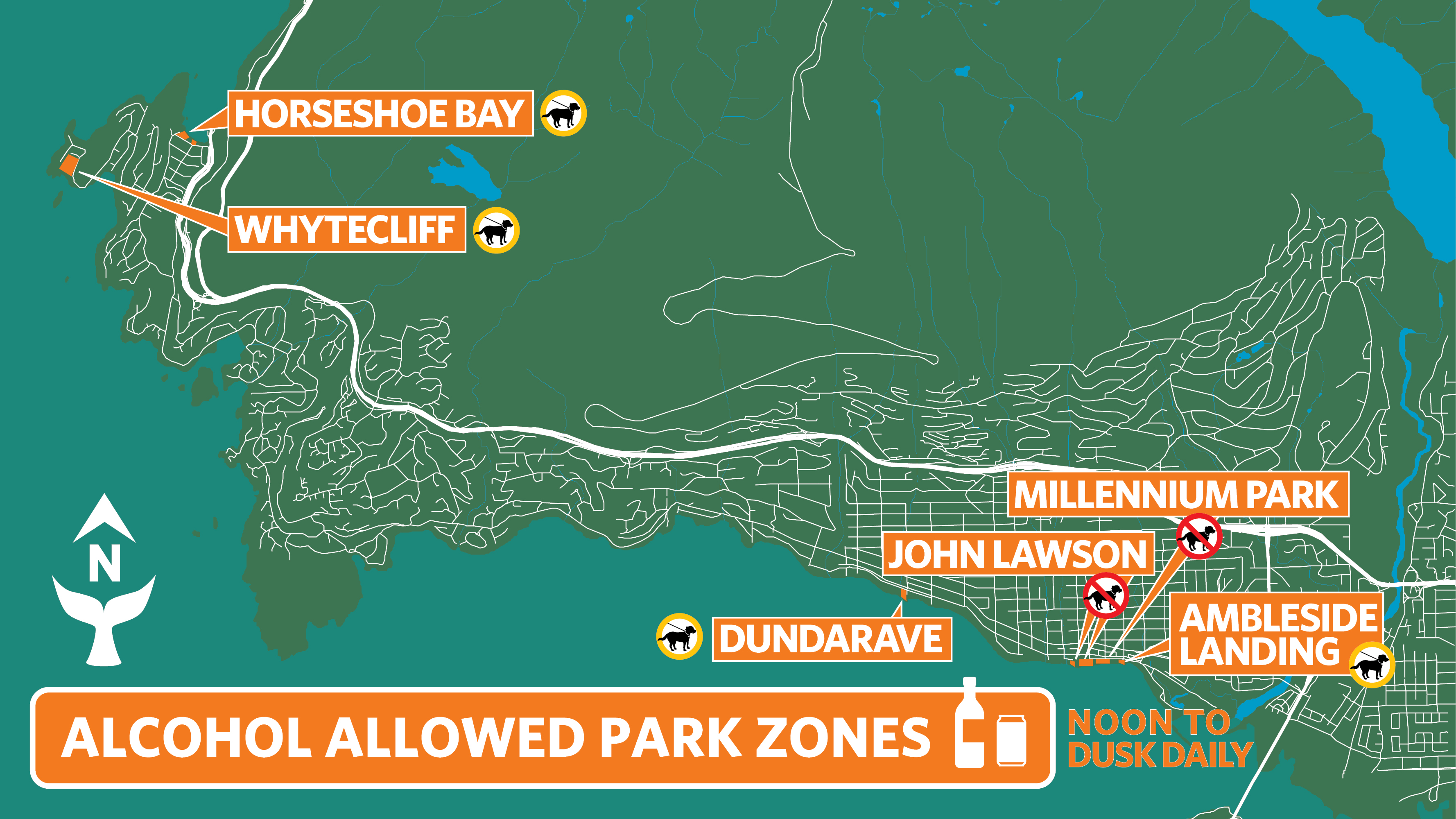 Alcohol Consumption Area Map - July 2024